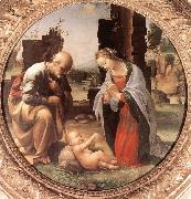 BARTOLOMEO, Fra The Adoration of the Christ Child nn oil painting